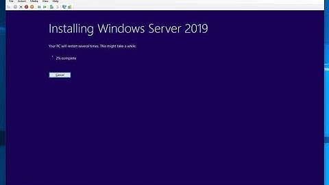 Installing Windows Server 2019 Step by Step Full Tutorial