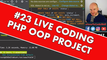 Live PHP Coding Stream #23 Creating OOP course for FreeCodeCamp - Creating a Docker Network