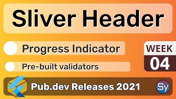 Flutter Animated Navigation Bar, Sliver Header & Co. - 04 - PUB.DEV RELEASES 2021