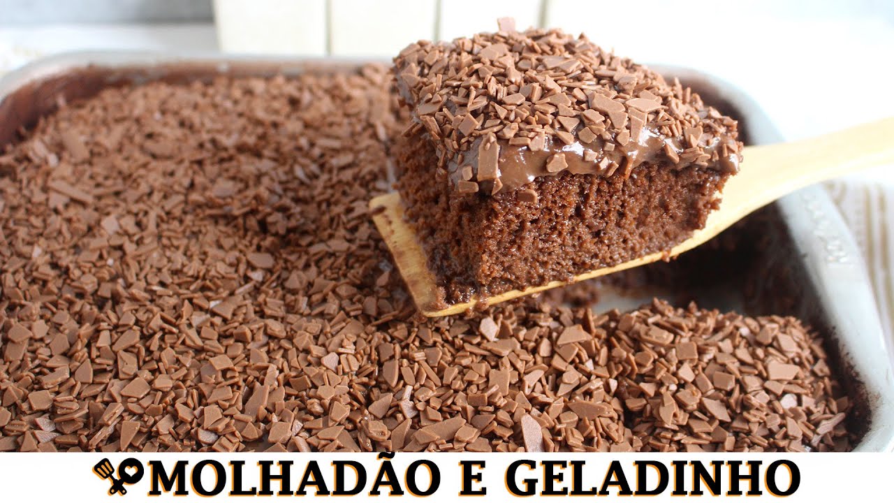 Bolo brigadeiro sem leite condensado