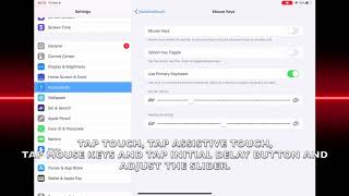 HOW TO ADJUST INITIAL DELAY (POINTER MOVES) IN IPADOS 13.6 (IPAD) How To Adjust Or Increase Decrease Head Tracking Pointer Speed In Ipados 13 6 Ipad