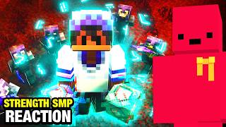 Wolfeei Reacts to Strength SMP VS Admin Items | Leekleek