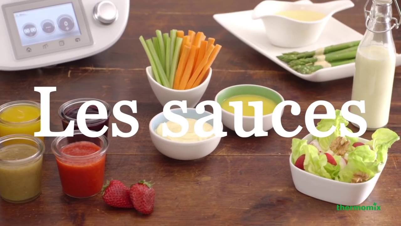 Les sauces, recette au Thermomix ® TM5 YouTube