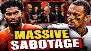 CIVIL WAR ERUPTS IN Browns MEDIA Reporter Acusses Browns Ownership SHEDEUR In Favor Of Deshaun