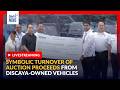 LIVE - Symbolic turnover of auction proceeds from Discaya-owned... - Replay | GMA Integrated News