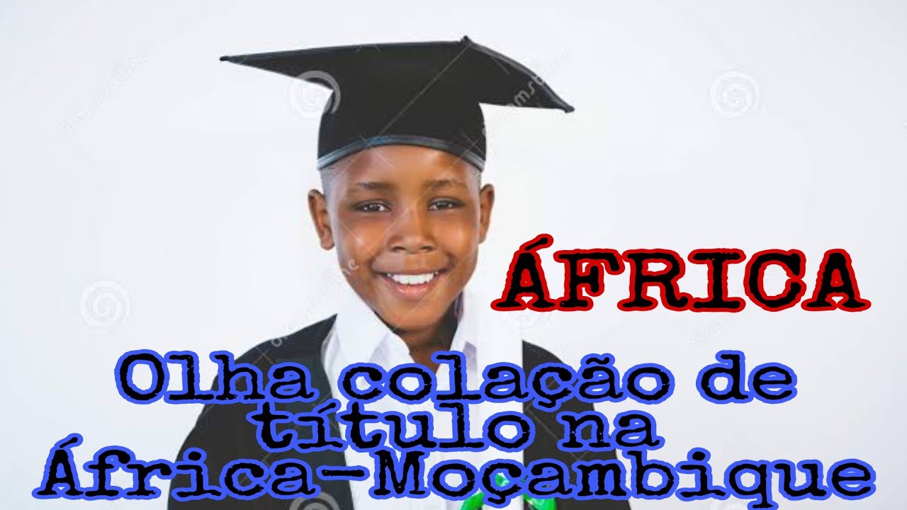 OLHA COLAÇÃO DE TÍTULO NA ÁFRICA-MOÇAMBIQUE #Comunicaçãoeconexão #eventos