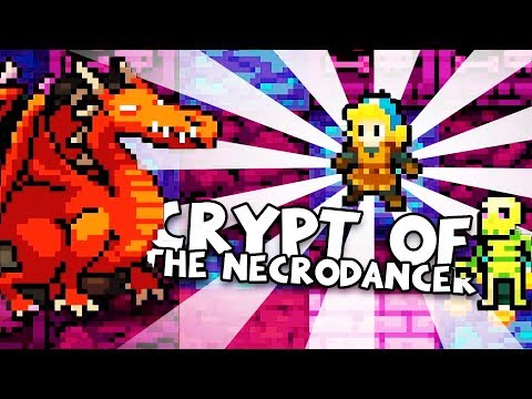 DUNGEON CRAWLING RHYTHM FIGHTING! - Crypt of the NecroDancer Gameplay - Patreon Game