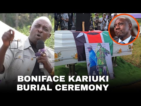 KOMA KABISA Angry Gachagua Man MP Gakuya Lectures Ruto Like A Kid As Killed Mask Vendor Is Buried
