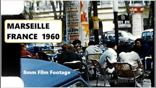 Marseille, France 1960 - 8mm Film Footage - Cathedral of Saint Mary Major - Fishing