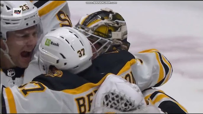 Jeremy Swayman Reveals How Linus Ullmark Postgame Hug Came About