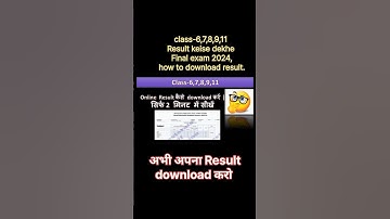 #class-6,7,8,9,11 #Result keise dekhe #Final exam 2024,how to download result,अभी download करो.