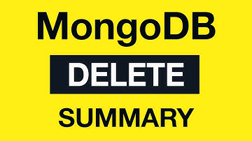 MongoDB Delete Queries: 10 Delete Module Summary