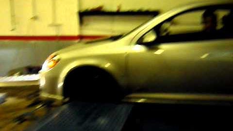 turbo 2.4 on the dyno 1st run