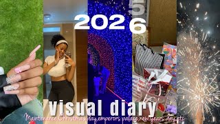 VISUAL DIARY EP.4 [maintenance, christmas,emperors palace,new year’s etc] South African YouTuber 🇿🇦