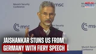 India's Jaishankar Stuns US With 'Lonelier' Jab, Watch EAM's Fiery Speech From Munich Conference