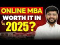 🔥Online MBA Placements Reality 2025! Do Companies Really Hire? 🎓#mba #onlinemba #placements
