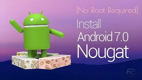 [Hindi] How to Install Nougat 7.0 any Android (App Review) Simple way!!!