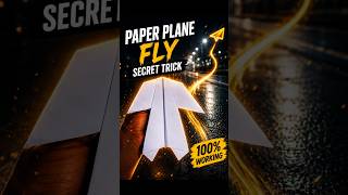 Paper Plane Fly Secret Trick ✈️ | 100% Working #impossiblechallengeindia