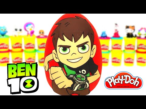 Ben 10 Sürpriz Yumurta Oyun Hamuru Play Doh Ben 10 Oyuncakları Türkçe