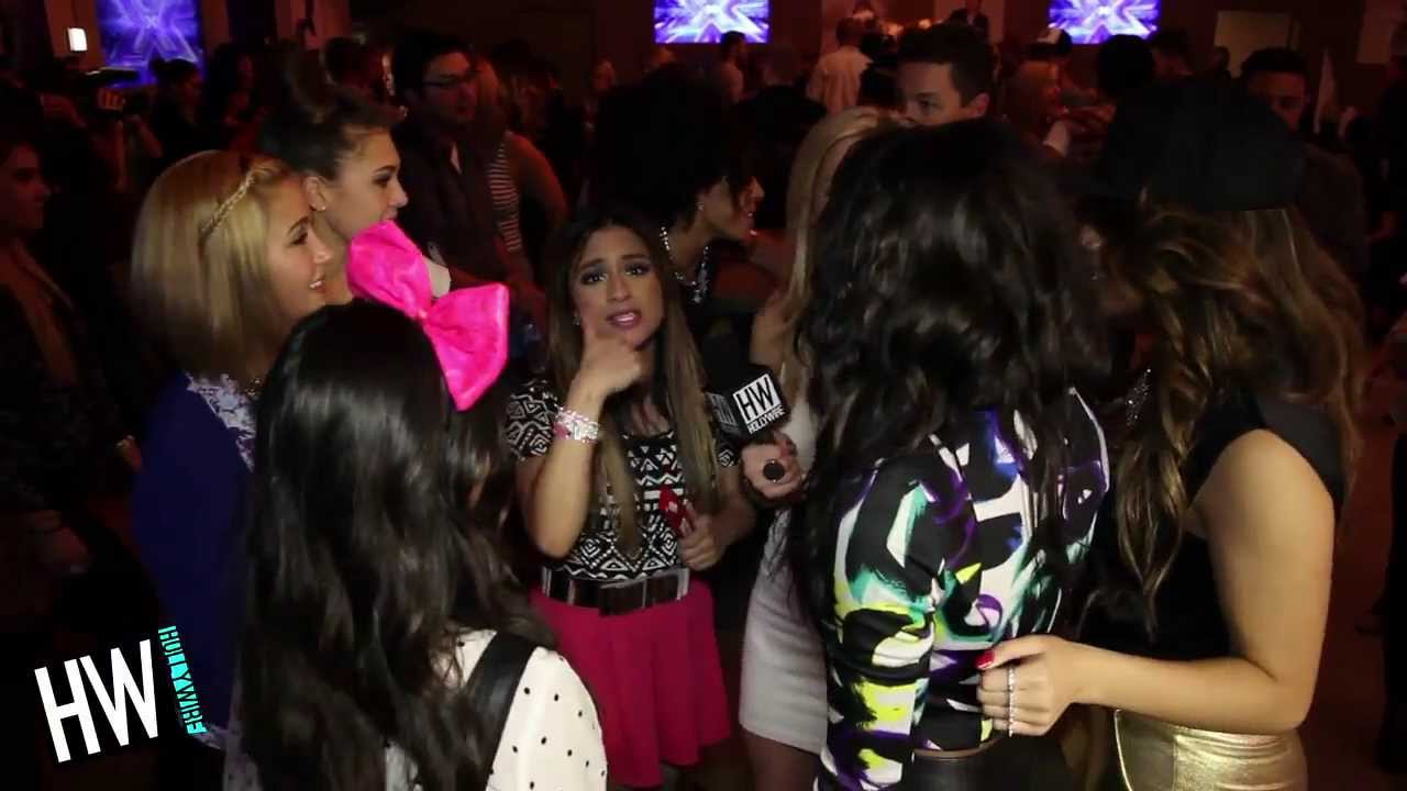 Fifth Harmony Consoles Sweet Suspense Backstage - X FACTOR ELIMINATION INTERVIEW