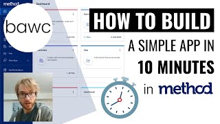How to Build a Simple App in Method in ONLY 10 Minutes! - Method CRM Tutorial