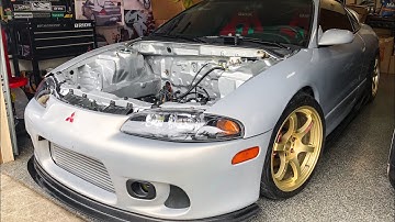 PICKING UP THE MITSUBISHI ECLIPSE GSX FROM PAINT !! Ep.15