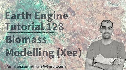Google Earth Engine Tutorial-128: Biomass Prediction using XGBoost Regression (Python, Xee  Library)