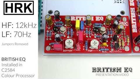 BRITISH EQ PRESENTATION VIDEO | DIYRE COLOUR FORMAT COMPATIBILE | Bart HRK