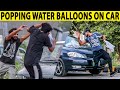 Smashing Water Balloon On Car Wind Screen Prank -  Part 3 - Lahori PrankStar