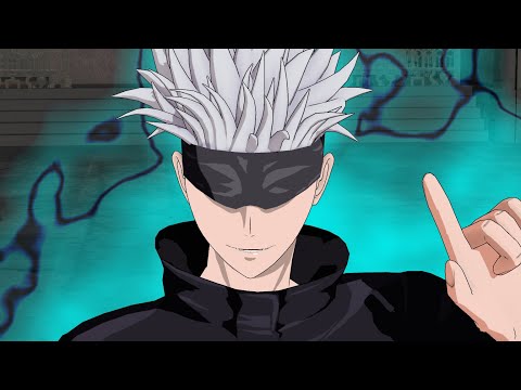 【MMD呪術廻戦】五条悟がオーラをまとってKING【MME配布】