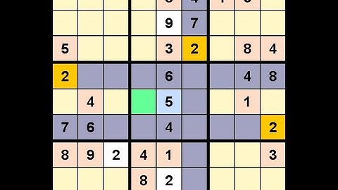 How to Solve Globe and Mail Sudoku Five Star May 21, 2022