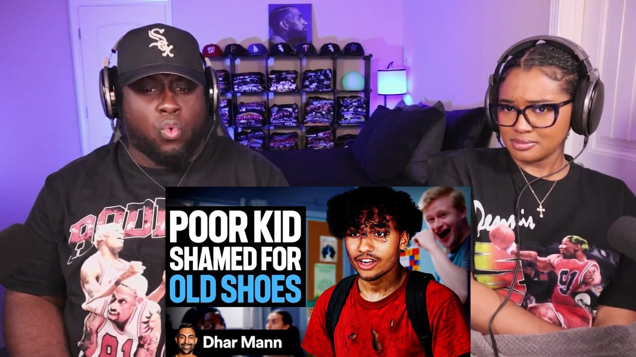 Kidd and Cee Reacts POOR KID Shamed For Old Shoes