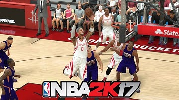 HOW TO DO PUTBACK DUNKS EASILY! (ANY POSITION) | NBA 2K17 MyPark