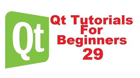 Qt Tutorials For Beginners 29 - QFontDialog