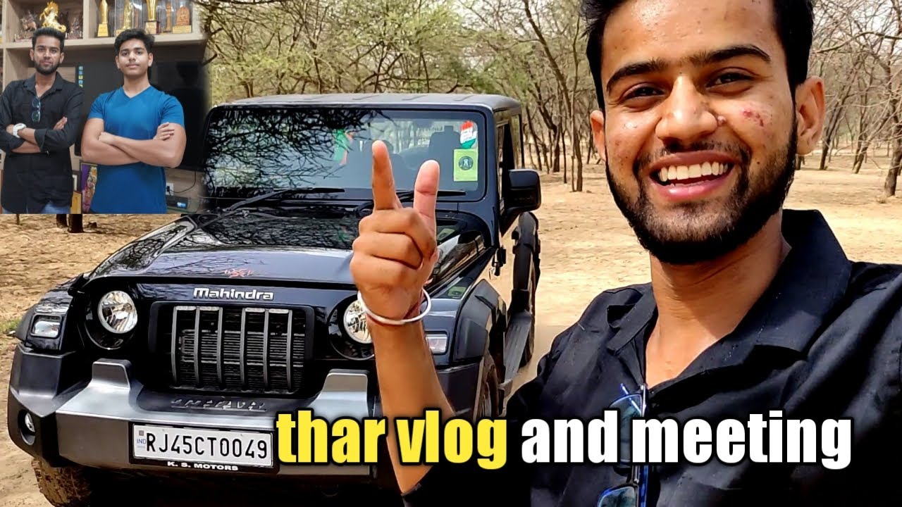 Mahindra Thar real ownership  review , test drive, mileage, offroading, Kartikeya bhardwaj vlog