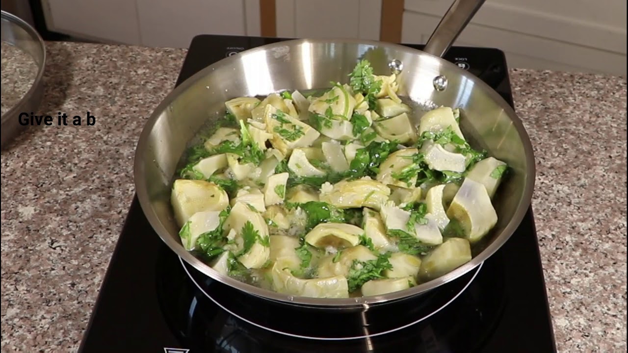 ARTICHOKE SIDE SALAD / COEUR D'ARTICHAUD EN SALAD