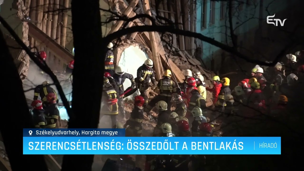 Szerencsétlenség: összedőlt a bentlakás – Erdélyi Magyar Televízió