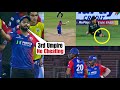Rishabh pant shouting on umpire when prithvi shaw was given out by noor ahmed controversial catch