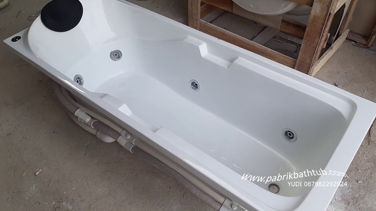 BATHTUB BRITAIN whirlpool marble 170 x 70 x 40 cm kran dan avur ( Vid 1 ) YouTube
