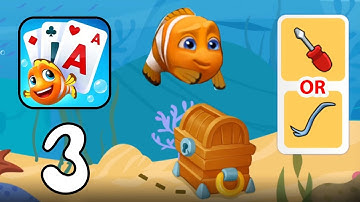 Fishdom Solitaire - ‏‏Gameplay walkthrough Part 3 (iOS, Android)