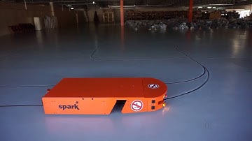 myAGV - Veículo Guiado Automaticamente da Spark (Automated Guided Vehicle)