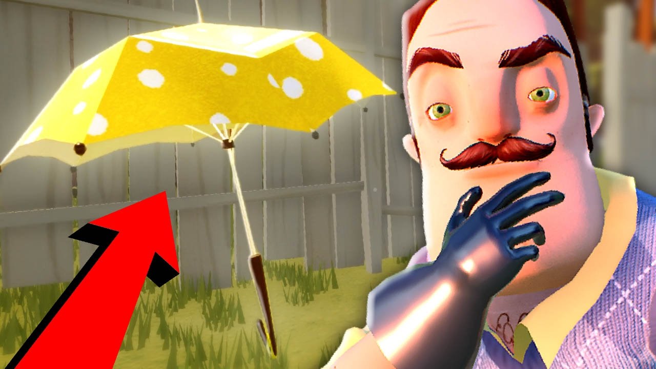 Как проходить привет сосед 4. Привет сосед бинокль. Зонт из привет сосед. Hello Neighbor Alpha 4. Hello Neighbor ps3.