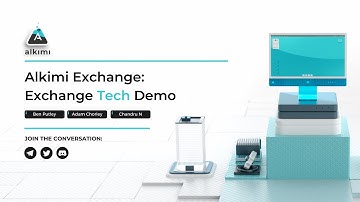Alkimi Exchange: The Exchange Tech Demo