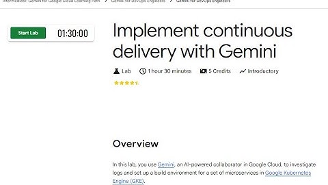 Implement continuous delivery with Gemini