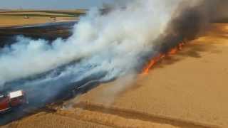 Feux de Champs - Sapeurs Pompiers - Drone