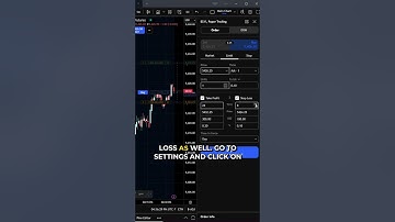 How to Save Preset Take Profit and Stop Loss in Tradingview (Bracket Order management)  #tradingview