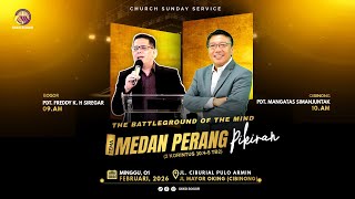IBADAH RAYA GKKD BOGOR | TEMA : MEDAN PERANG PIKIRAN | Oleh Pdt. Freddy K H. Siregar (01 Feb 2026) screenshot 1