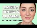 LASHIFY CONTROL KIT TUTORIAL!  How to apply at-home lash extensions