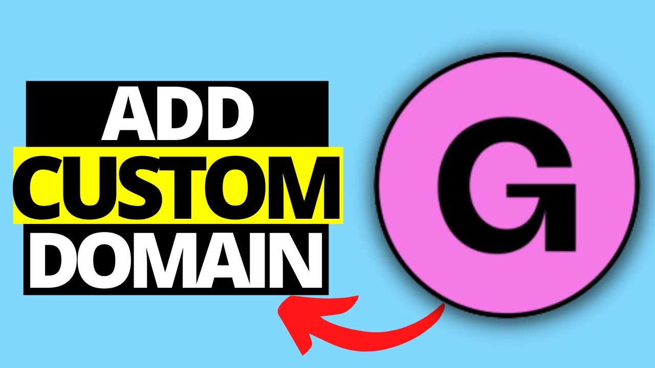 How To Add Custom Domain On Gumroad Youtube