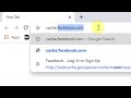 How to View Cached version of any website in Google Chrome